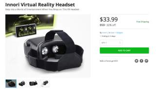 Deal: Buy a Innori Virtual Reality Headset for Just $34
