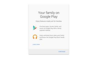 Google Play Family Groups Arrive for Buying Apps and More With a Family Payment Method (Updated)