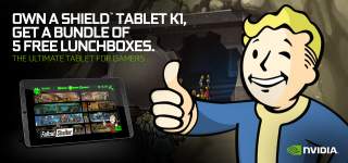 Own a SHIELD Tablet K1? NVIDIA Gifting 5 Lunchboxes for Fallout Shelter