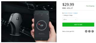DEAL: $29.99 Zus Car Charger Charges and Helps You Find Your Car