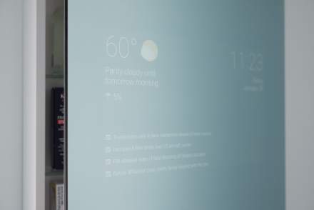 This Android-Powered Bathroom Mirror is Dope
