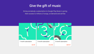 Google Play Music Gift Subscriptions Listed at 50% Off For V-Day