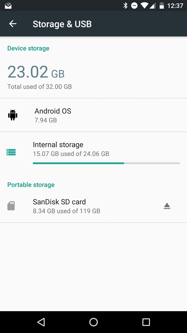 android 6.0 adoptable storage