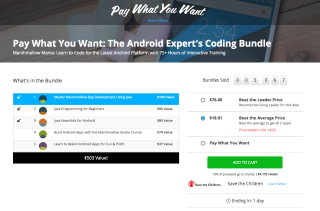 Deal: Pay What You Want for the Android Expert Coding Bundle