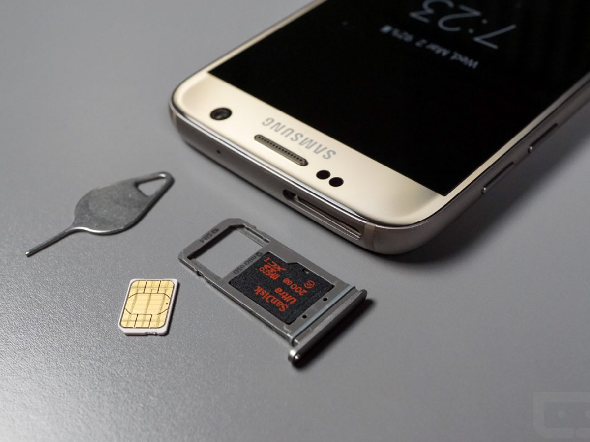 Inserting Sim And Microsd Card In Your Galaxy S7 Or Galaxy S7 Edge