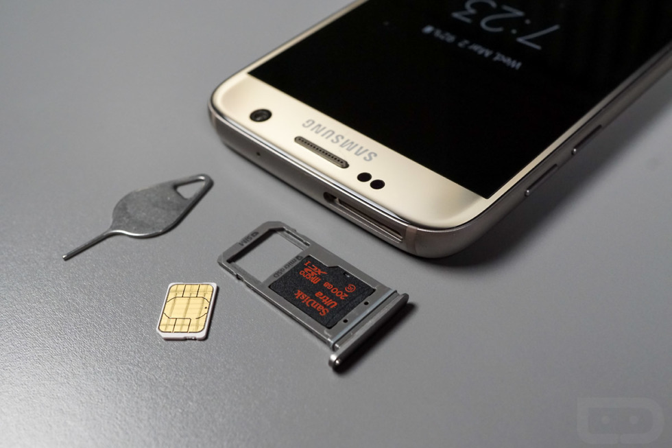 galaxy s7 sim sd card