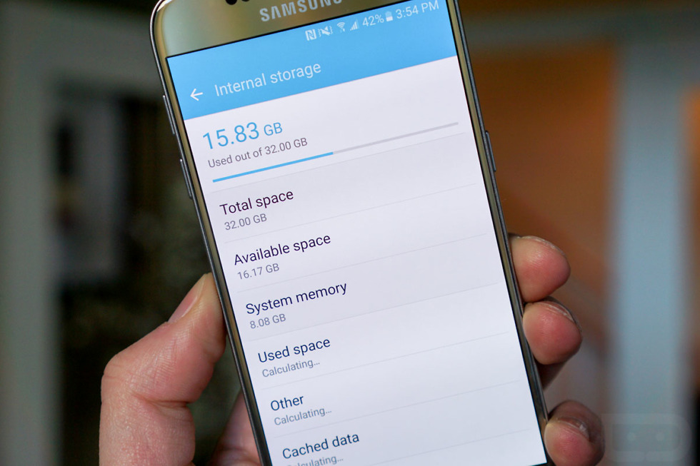 Galaxy s2 internal memory