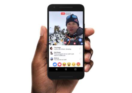 Facebook Live Adds Support for Groups and Events, Viewer Reactions