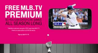 Reminder: T-Mobile Customers, Claim Your Free Season of MLB TV Premium