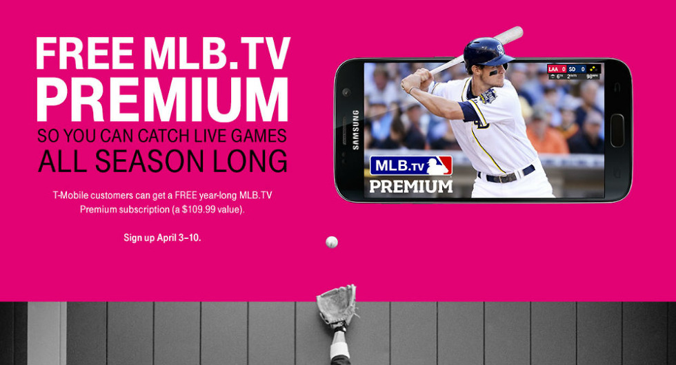 Reminder TMobile Customers, Claim Your Free Season of MLB TV Premium