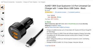 DEAL: Big Discounts on Aukey Quick Charge 3.0 Chargers With These Codes