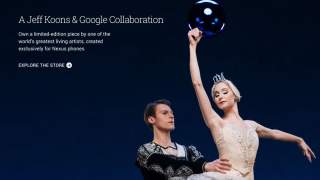 Google and Jeff Koons to Partner to Create Limited Live Cases for Nexus Devices