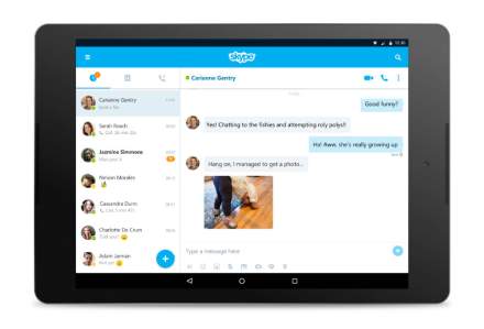 Skype 7.0 Available for Android, Redesigned UI on Tablets and Better Multitasking
