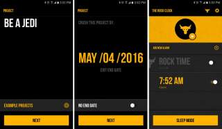 Wrestling Fans, The Rock Clock is Your New Alarm Clock App