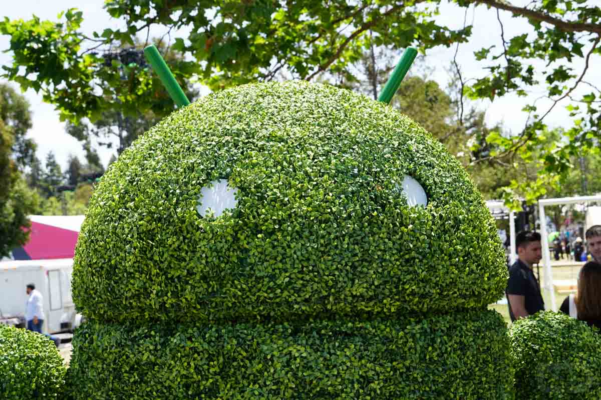 android bugdroid green