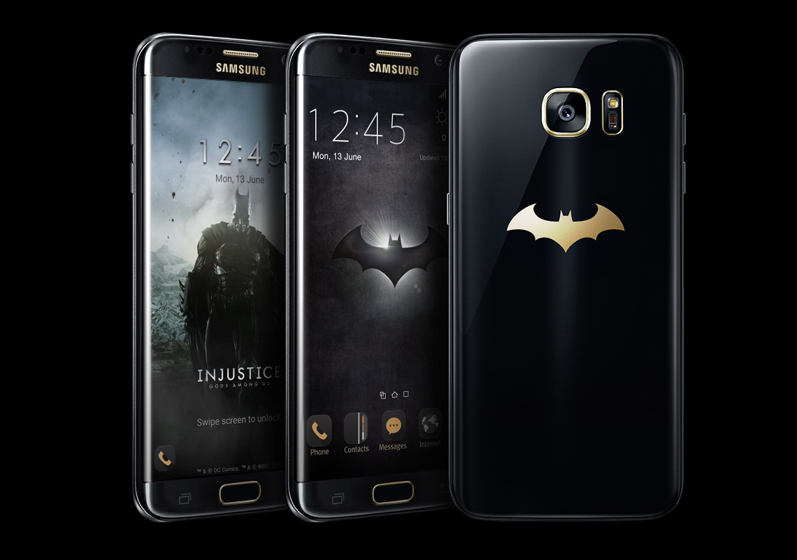 Here Is The Batman Galaxy S7 Edge And Omg It S Hot Droid Life