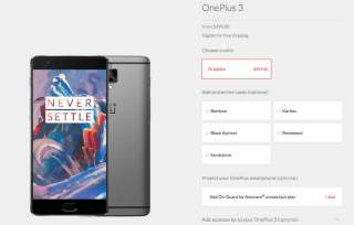 OnePlus 3 Available on OnePlus Website for Purchase at $399, No Invite Required