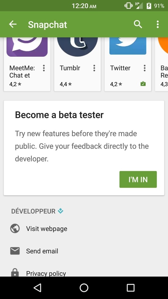 google play beta