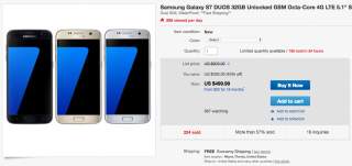 DEALS: Unlocked Galaxy S7 Duos Just $499, 32GB Nexus 5X for $239