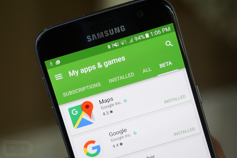 google play beta android