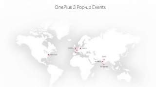 OnePlus to Host Pop-Up Shops Featuring OnePlus 3 on June 15