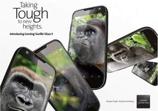 Corning Intros Gorilla Glass 5, Will be Featured on Devices Later This Year
