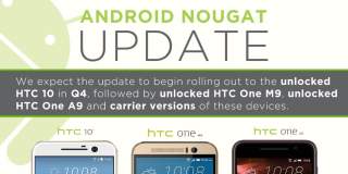 HTC Expects to Provide Nougat Update for HTC 10 During Q4, Other Devices After