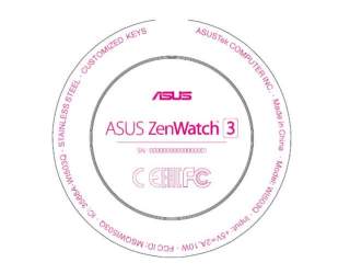 Rounded ZenWatch 3 Strolls Through FCC Ahead of IFA