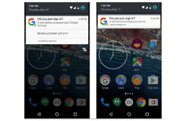 android login notifications