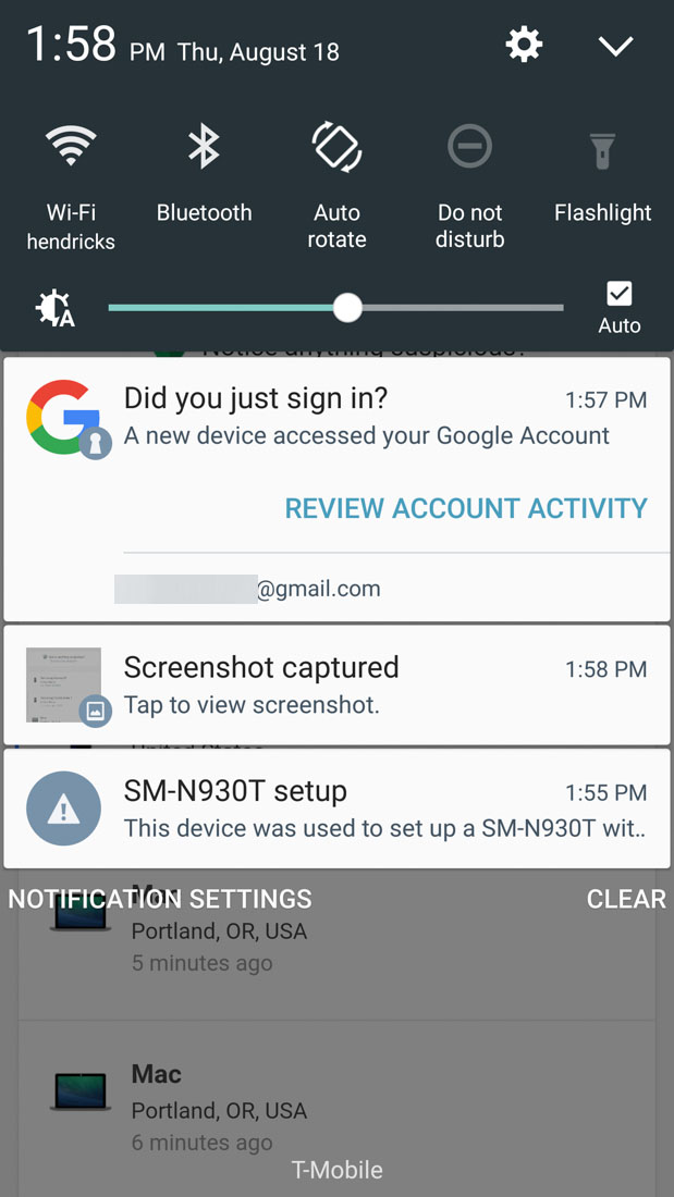 Google’s Instant Native Notification Warnings for New Device Logins are
