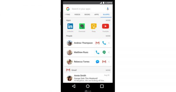 Google Launches In Apps Search on Android to Let You Search Within ...