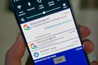 Google’s Instant Native Notification Warnings for New Device Logins are Live