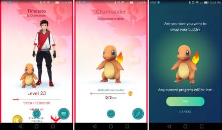 Pokemon GO Update With ‘Buddy’ Feature Now Rolling Out