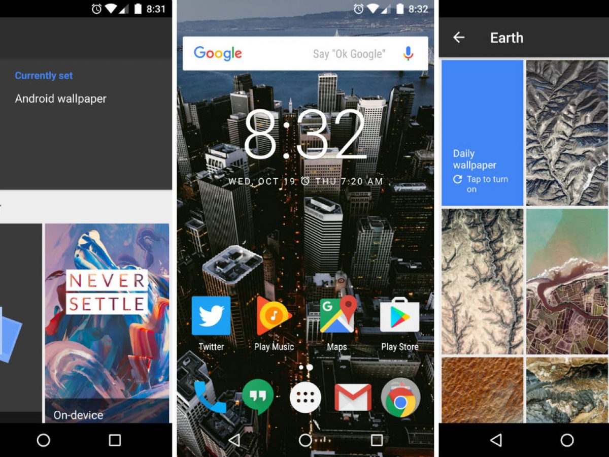 Google's Wallpapers App Now Available on Google Play for All Devices