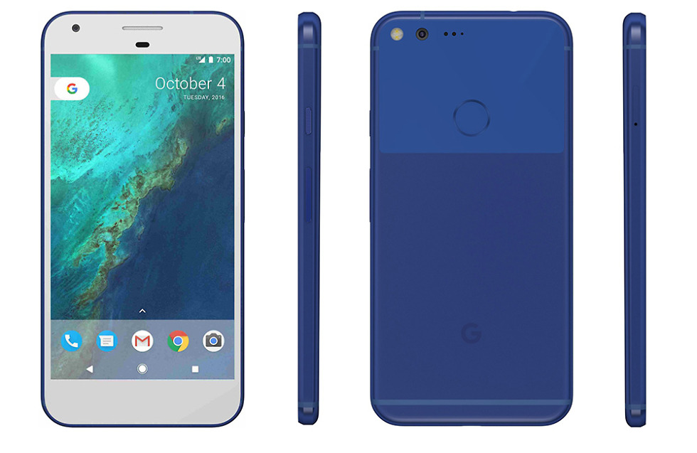 google pixel xl blue