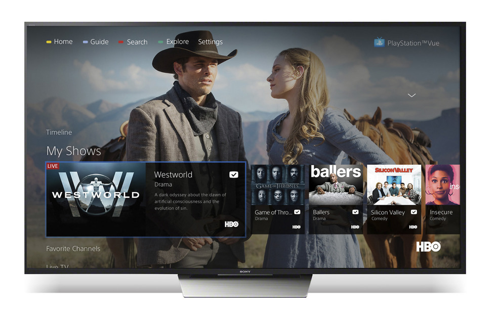playstation vue android tv
