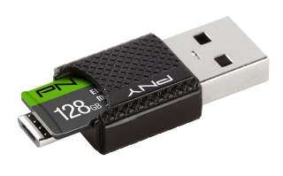DEAL: PNY MicroSD Cards With OTG Readers on the Cheap Today – 128GB for $34, 64GB for $19