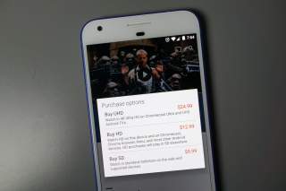 UHD Movies Begin to Appear on Google Play Movies
