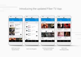 Google Fiber TV Gets an Updated App