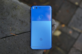 google pixel really blue