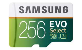 DEAL: Samsung 256GB EVO Select MicroSD Card Drops to $159 Today ($40 Off)