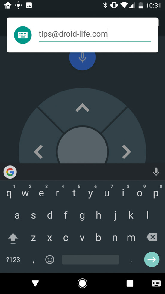 Tip When Setting Up a New Android TV, Use the Android TV Remote for