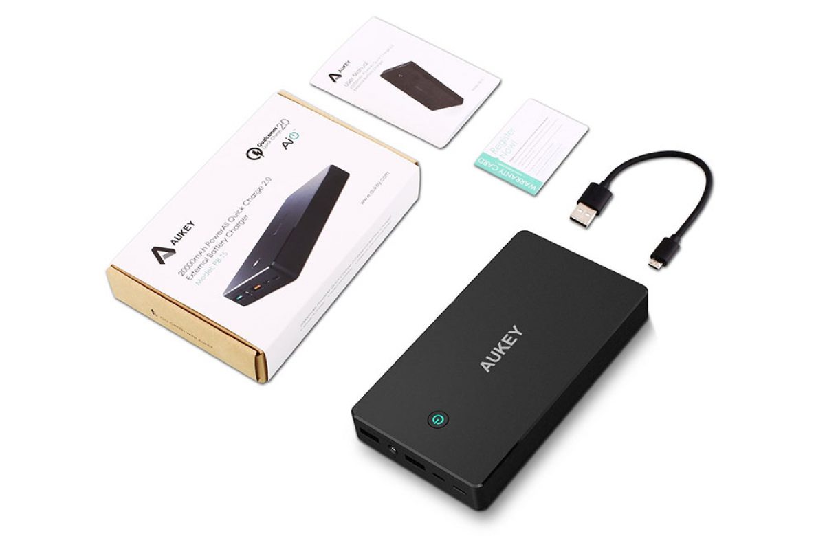 AUKEY Power Bank 20,000mAh