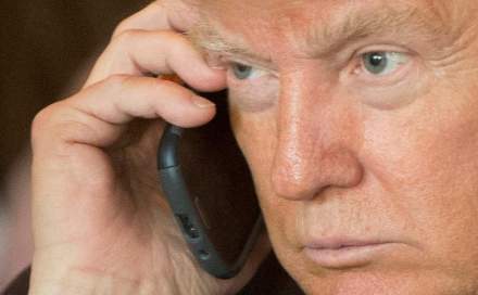 President Donald Trump Still Uses an “Old, Unsecured Android Phone”