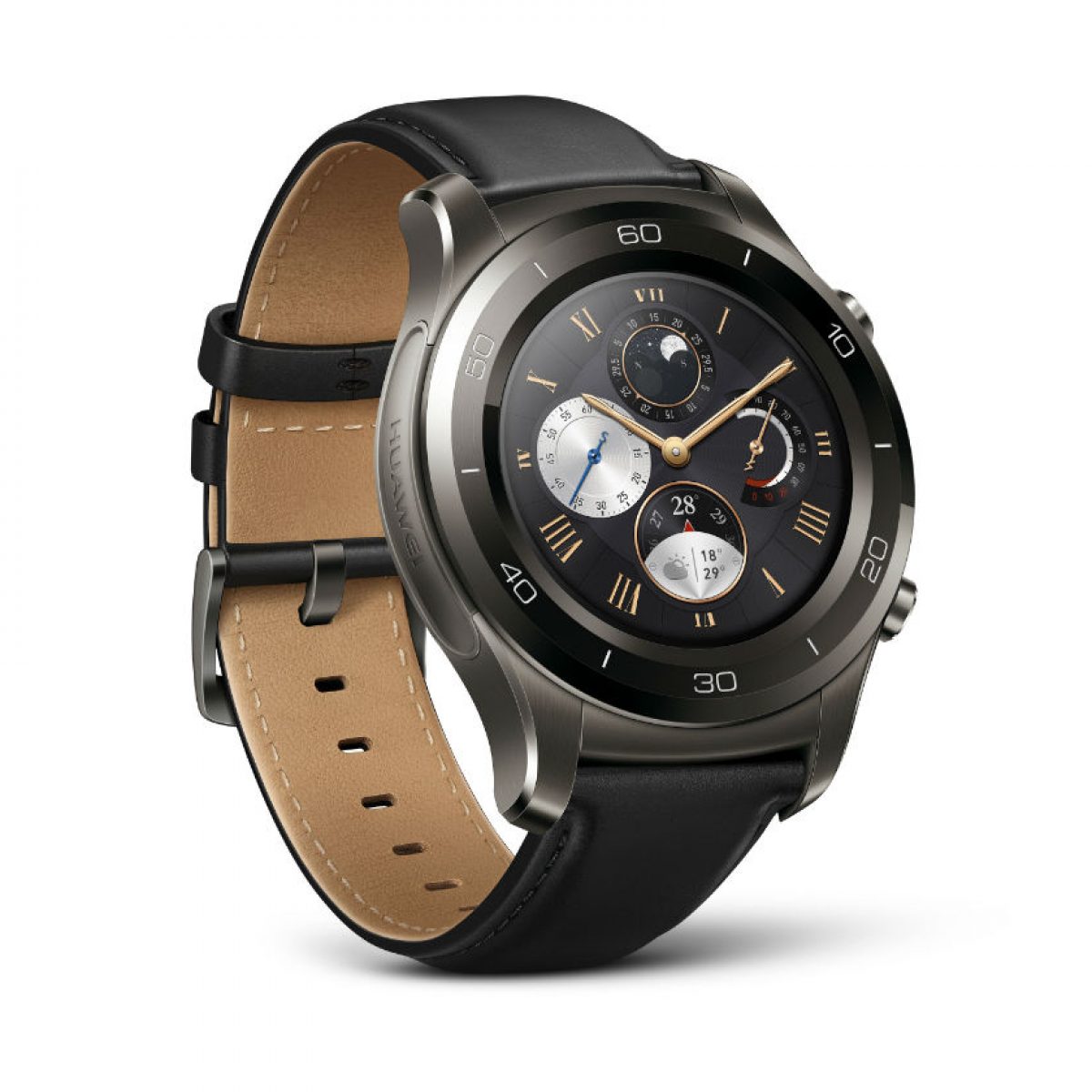 Huawei Watch 2 Classic Smartwatch 55021800 B&H Photo Video