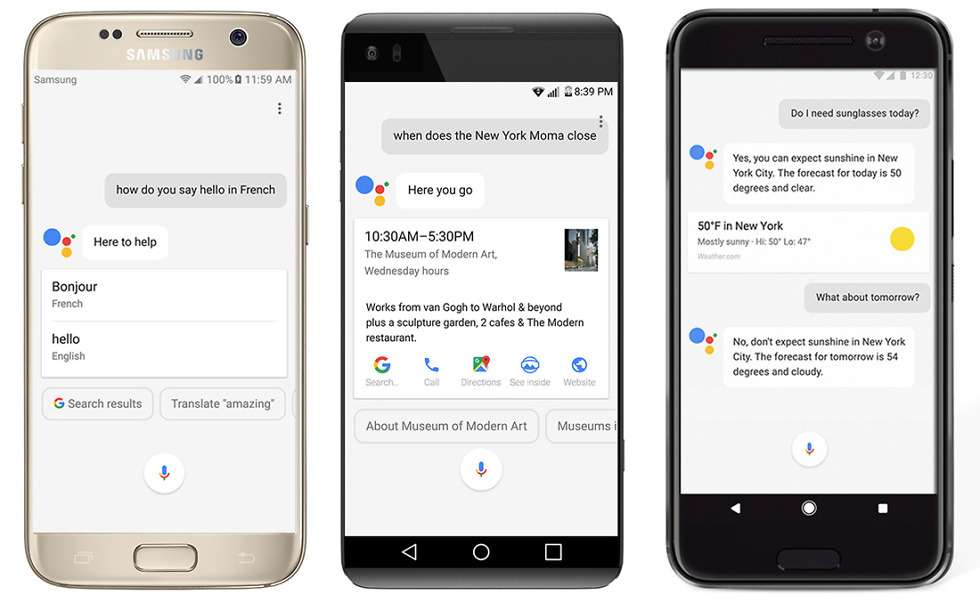 google assistant all android