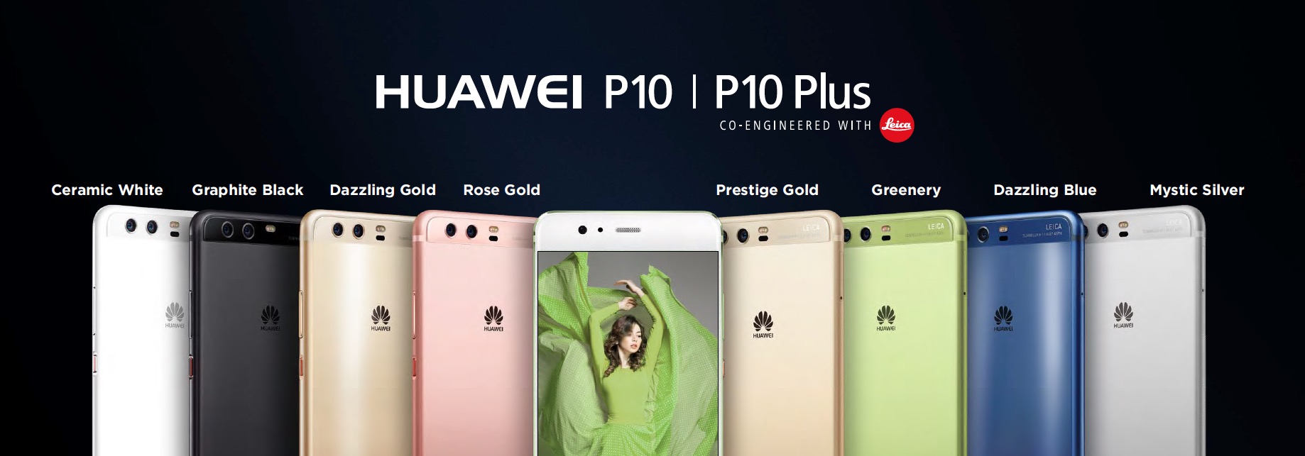 huawei p10 colors