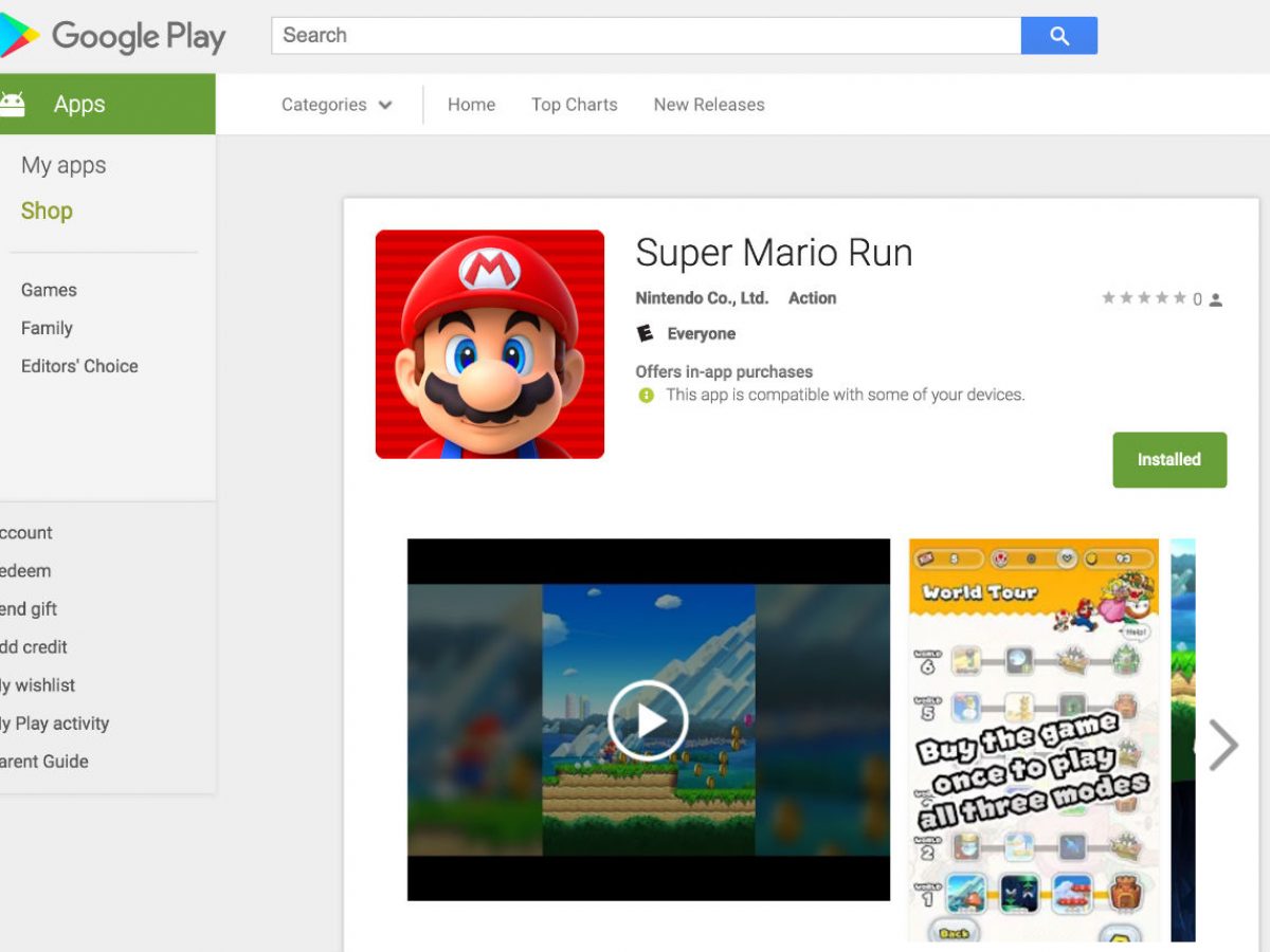 Super Mario Run – Apps no Google Play