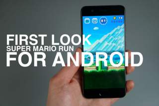 Video: First Look at Super Mario Run for Android