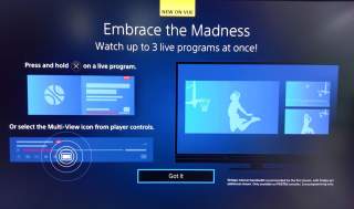 Playstation Vue Gets Multi-Channel Viewing as March Madness Approaches